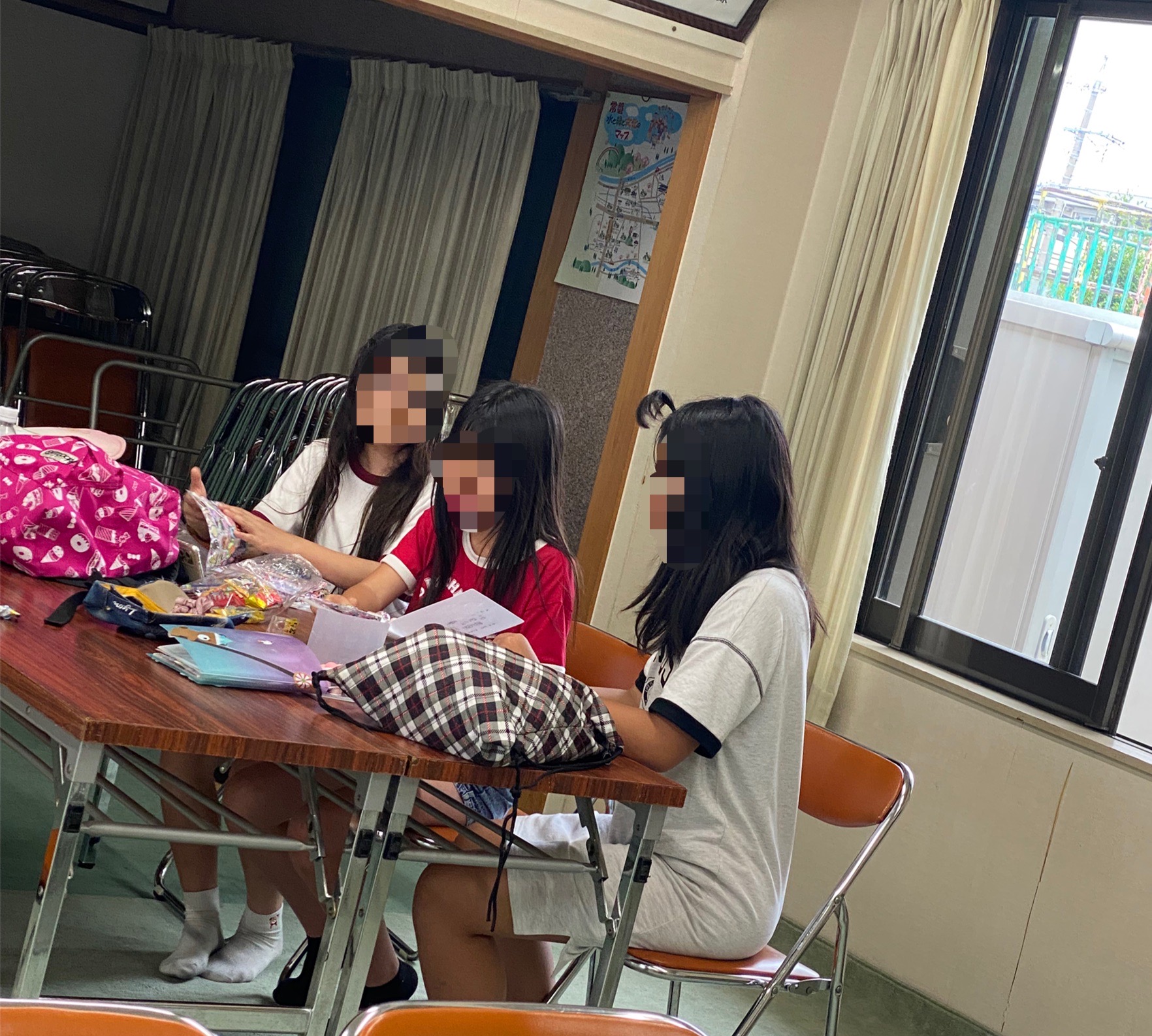 宿題の合間