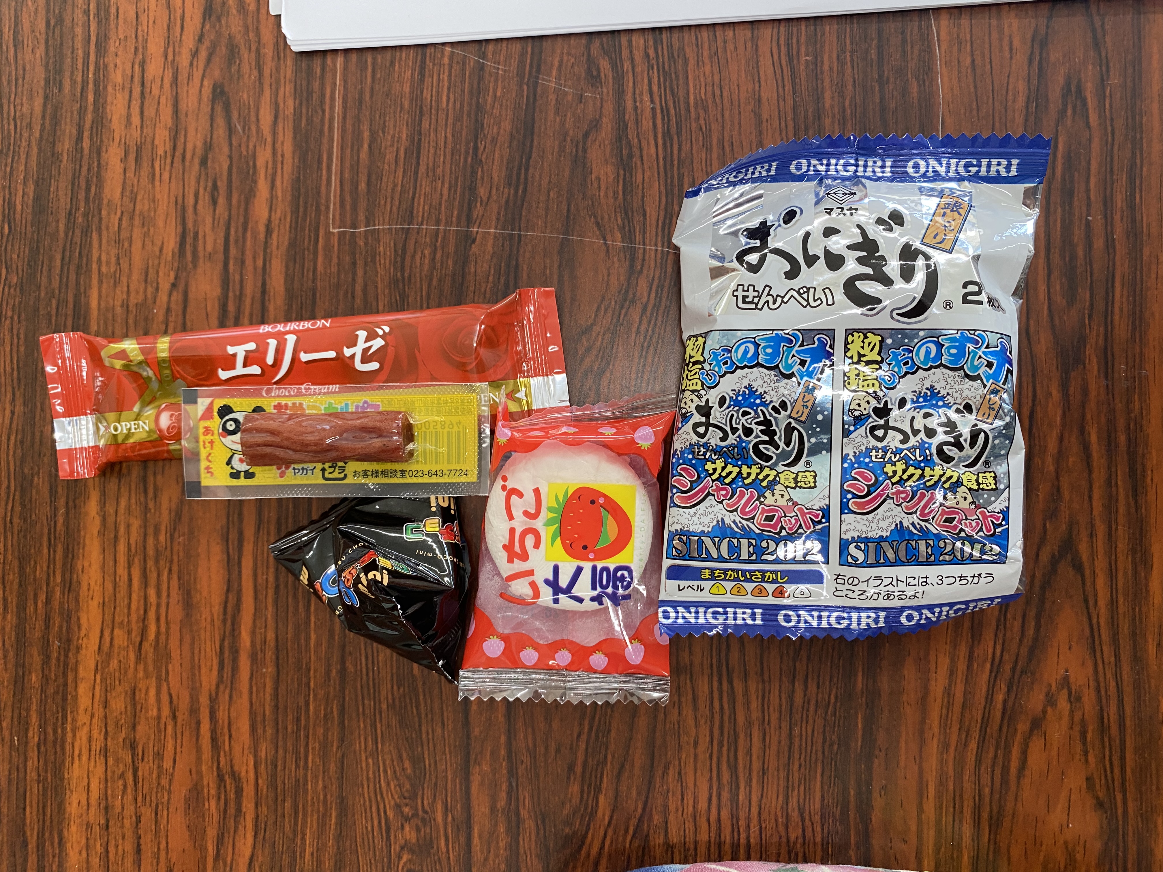 今週のおやつ